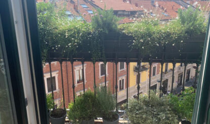 Fioriera In Metallo Balcone Casa Vecchia Milano - GigaFerr